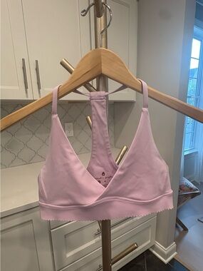 Spiritual Gangster Light Pink Triangle Bralette